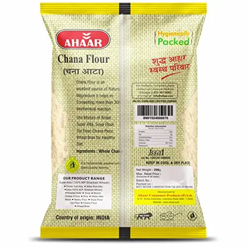 2.Ahaar Healthy Chana Flour 200g with Dietary Fibre _ Gram Flour.webp