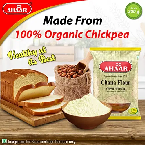 4.Ahaar Healthy Chana Flour 200g with Dietary Fibre _ Gram Flour.webp