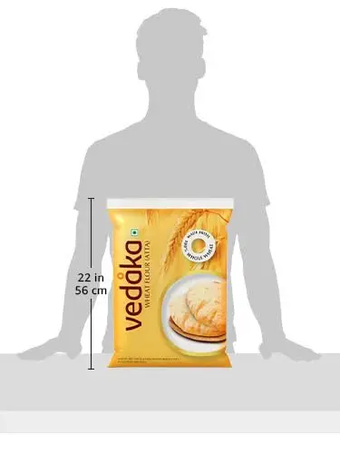 7.Vedaka Chakki Atta _ Whole Wheat Flour _ Source Of Fibre _ 100% Atta _ 10Kg.webp